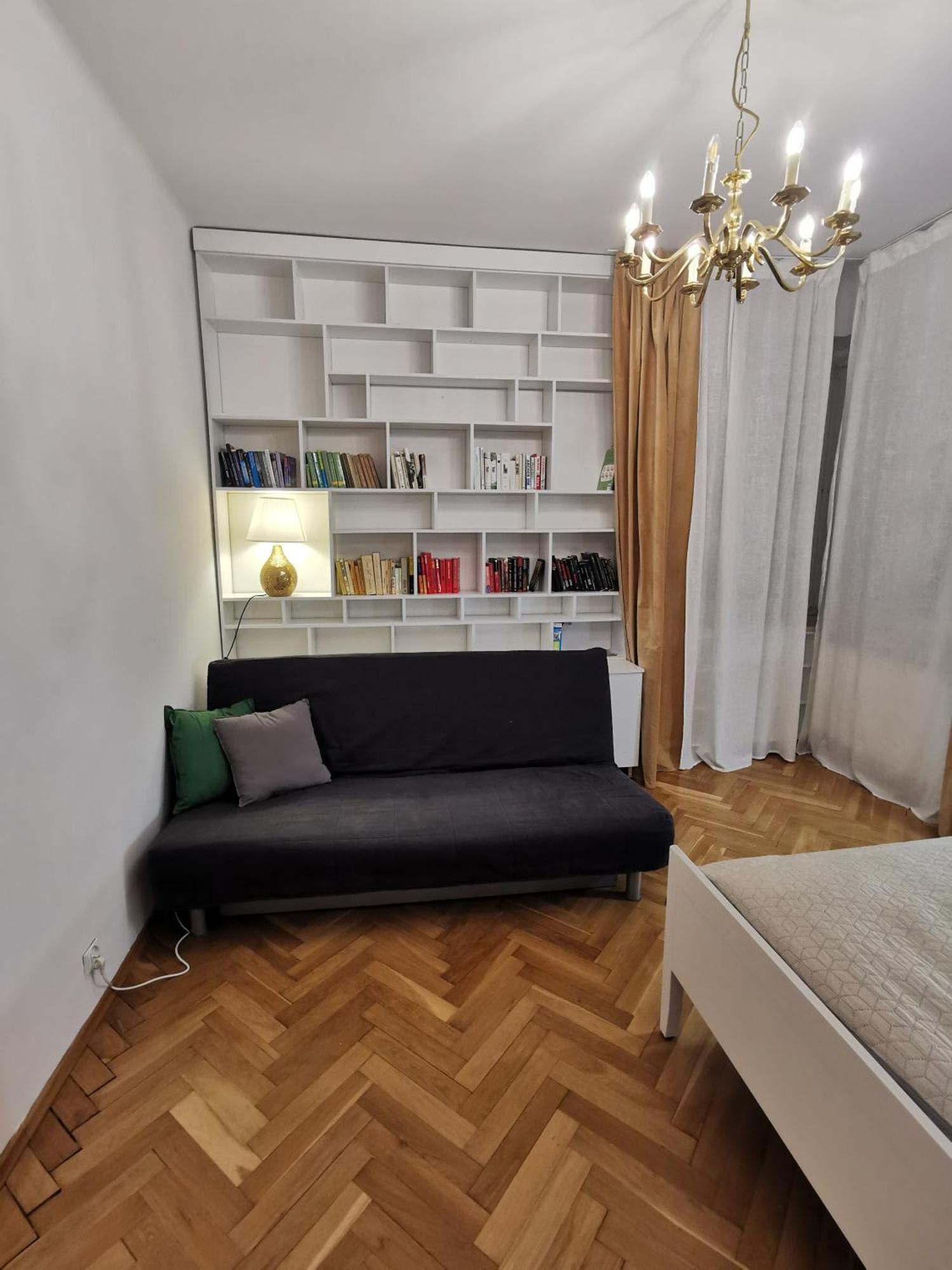 Cozy Spacious With Balcony Krakau